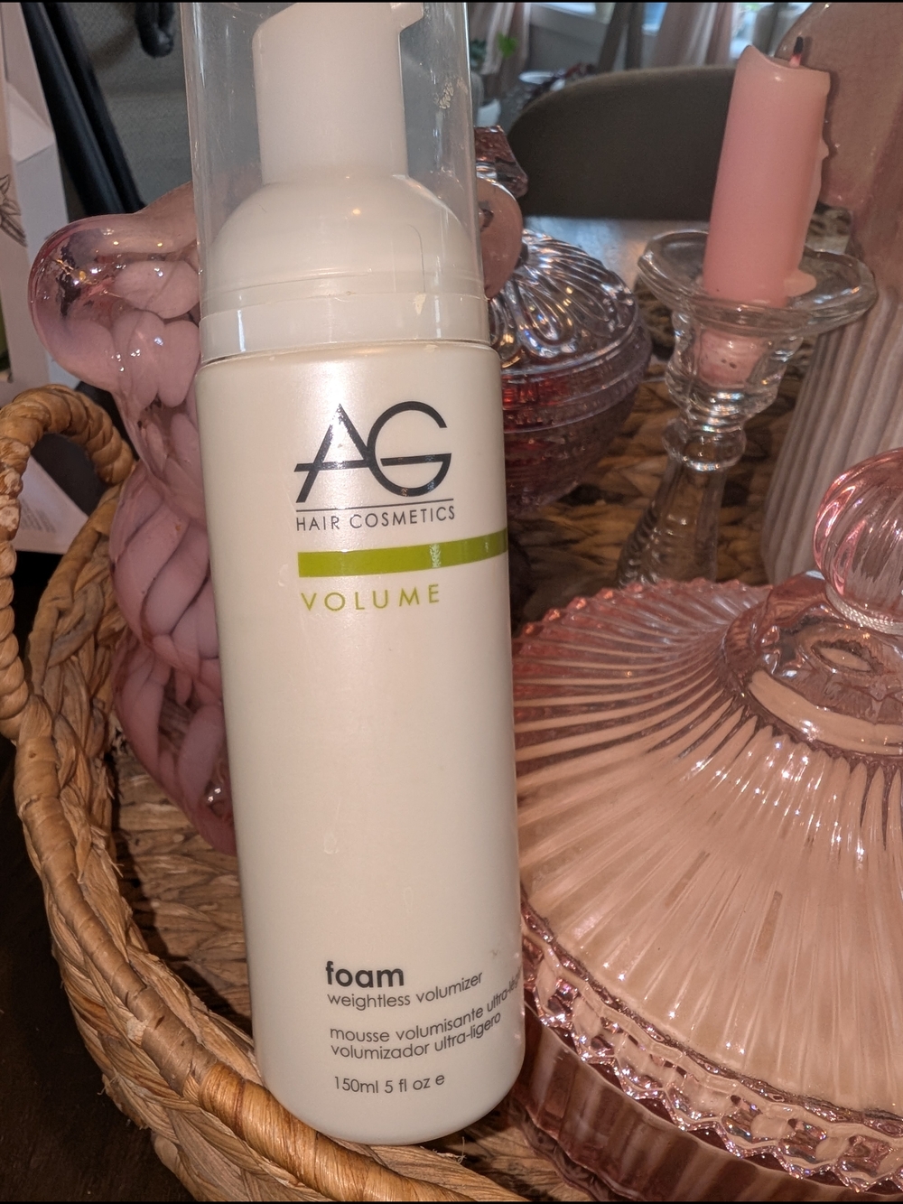 Volume Foam — White Weightless Volumizer